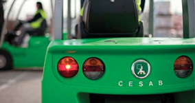 Cesab targonca vezérlő